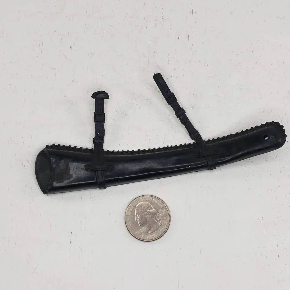 Vintage Marx Johnny West Best of the West Black Rifle Holster Replacement Part